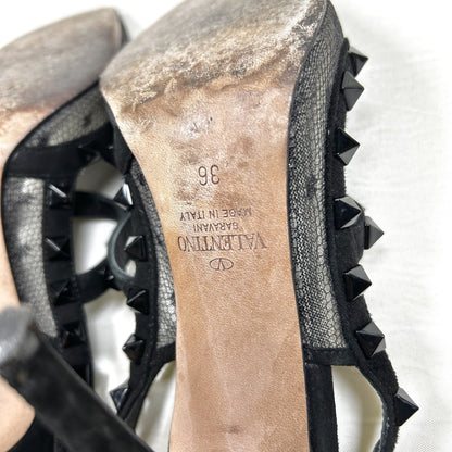 VALENTINO VALENTINO Rockstud Mesh Pumps Size 36