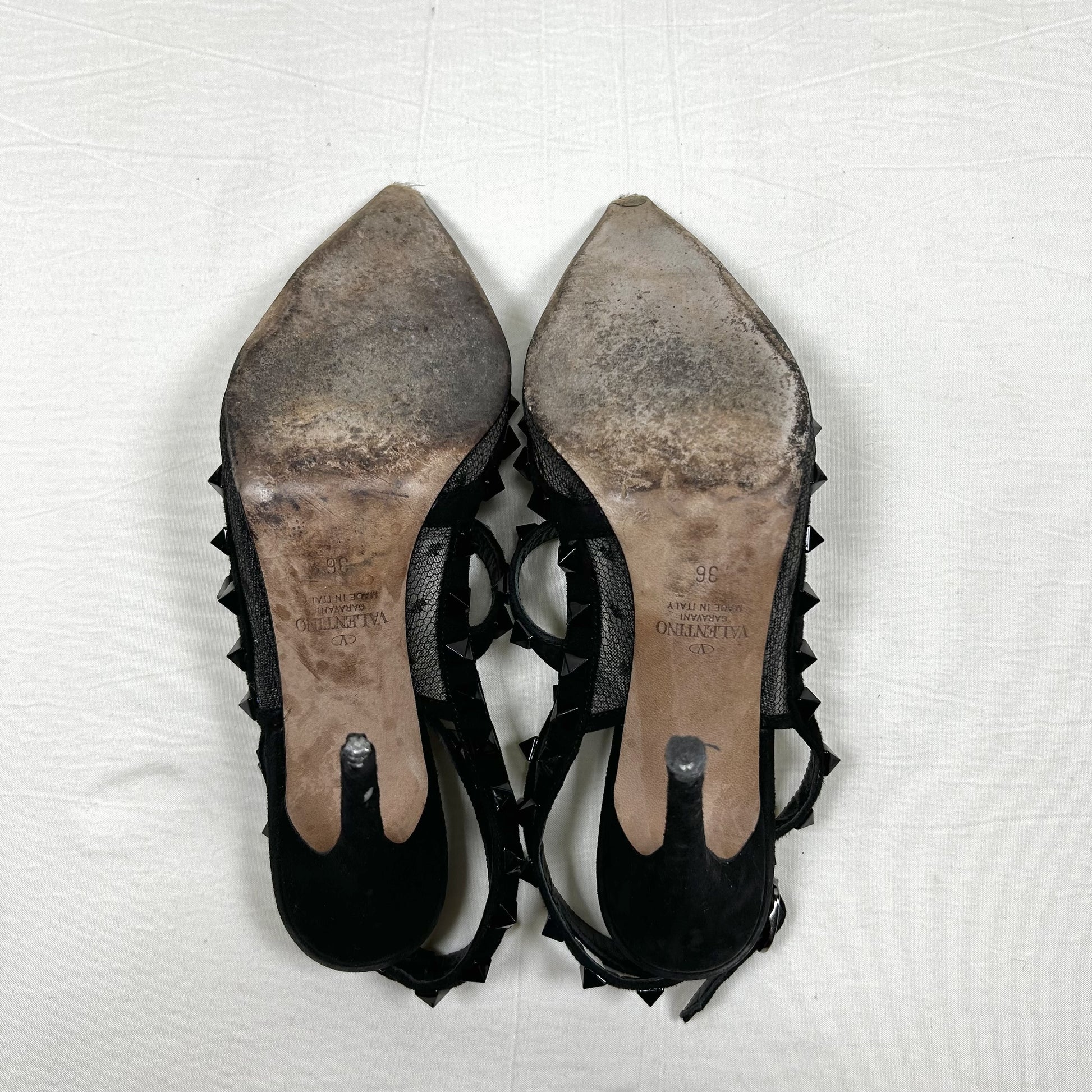 VALENTINO VALENTINO Rockstud Mesh Pumps Size 36