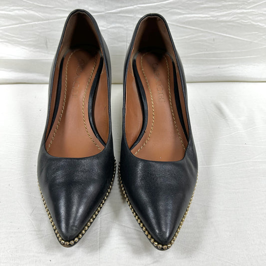 COACH COACH pointed toe studded pumps 5.5C pumps