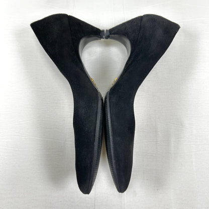 PRADA PRADA Suede Pointed Toe Pumps Size 35 1/2