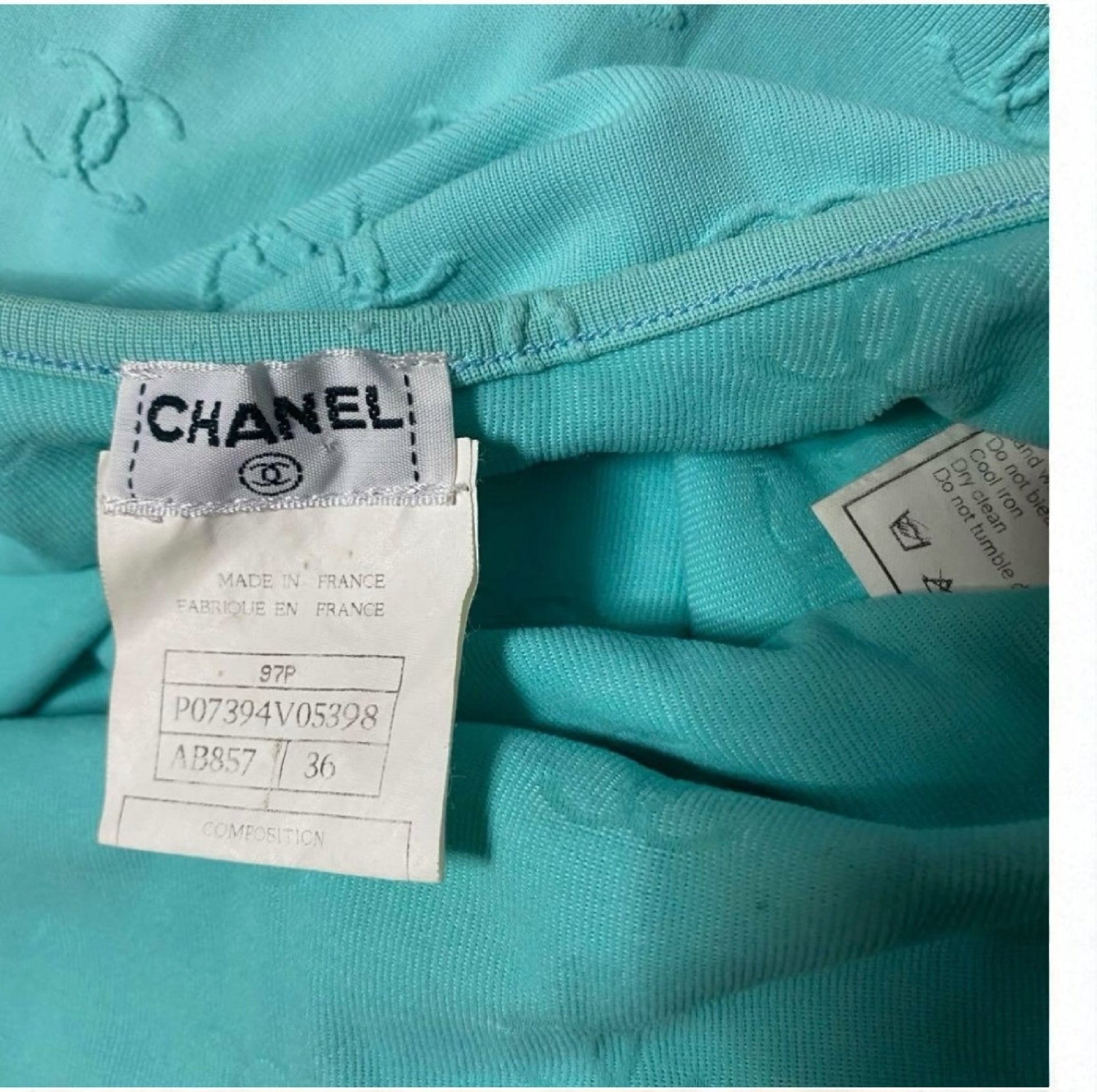 CHANEL CHANEL Jumpsuit with Coco Mark Print, All-in-One, Size 36, Other Apparel
