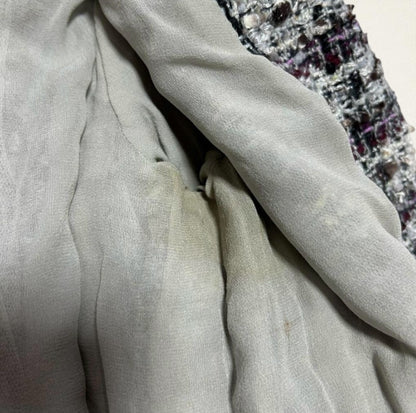 CHANEL CHANEL Tweed Jacket Size 40 Karl Lagerfeld Period Jacket