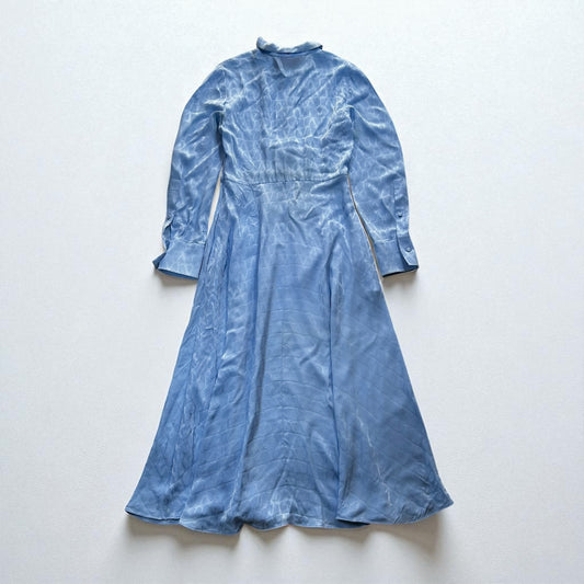 VALENTINO VALENTINO Dress Size 42 Toile Iconograph Jacquard Silk Midi Dress All-Over Print Dress