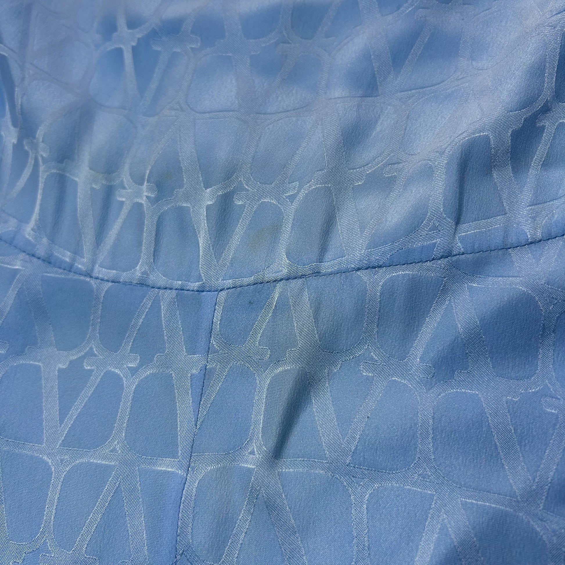 VALENTINO VALENTINO Dress Size 42 Toile Iconograph Jacquard Silk Midi Dress All-Over Print Dress