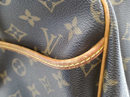 LOUIS VUITTON Louis Vuitton Monogram Deauville Thin Handbag