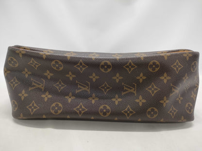 LOUIS VUITTON Louis Vuitton Monogram Deauville Thin Handbag