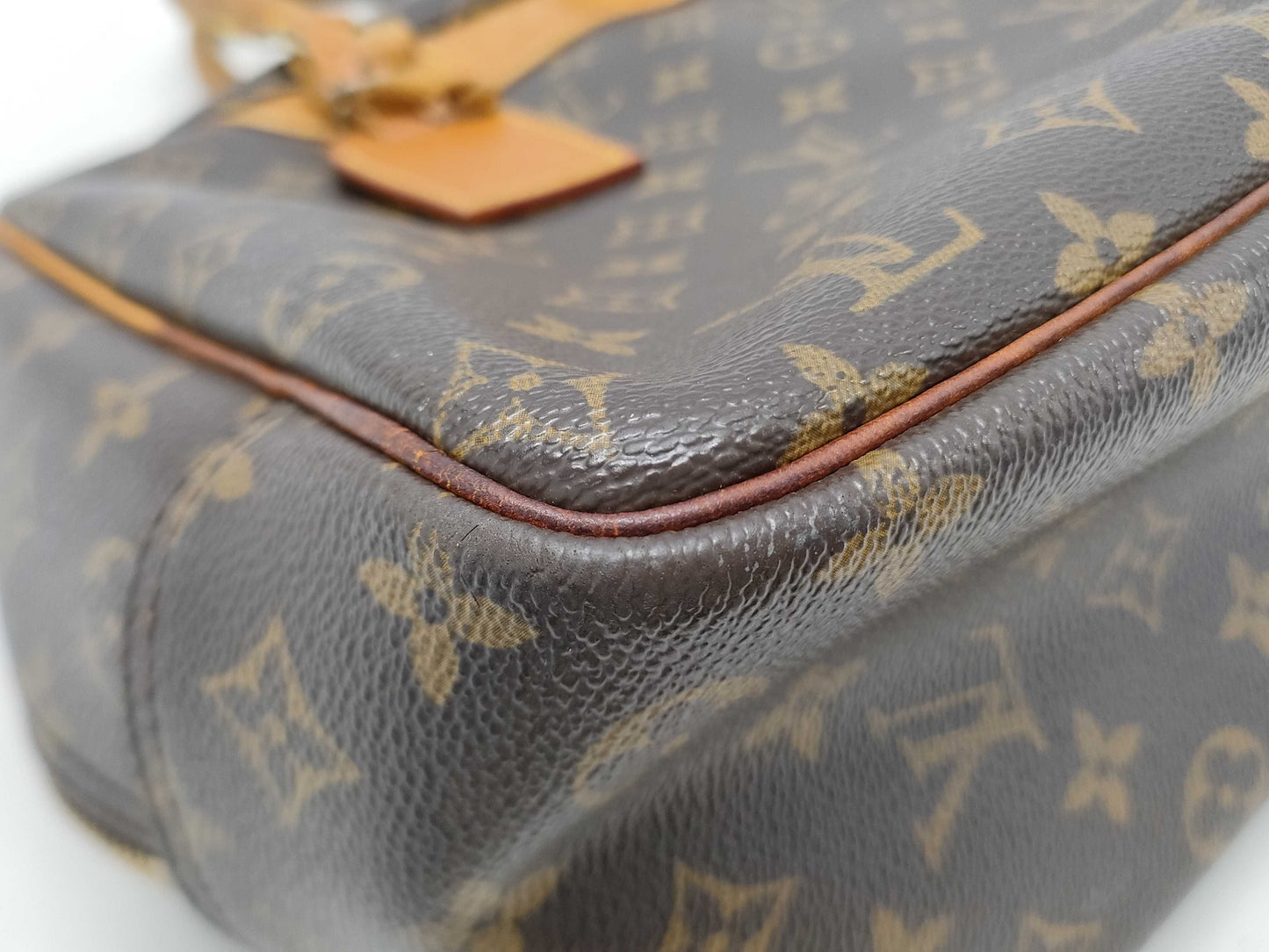 LOUIS VUITTON Louis Vuitton Monogram Deauville Thin Handbag