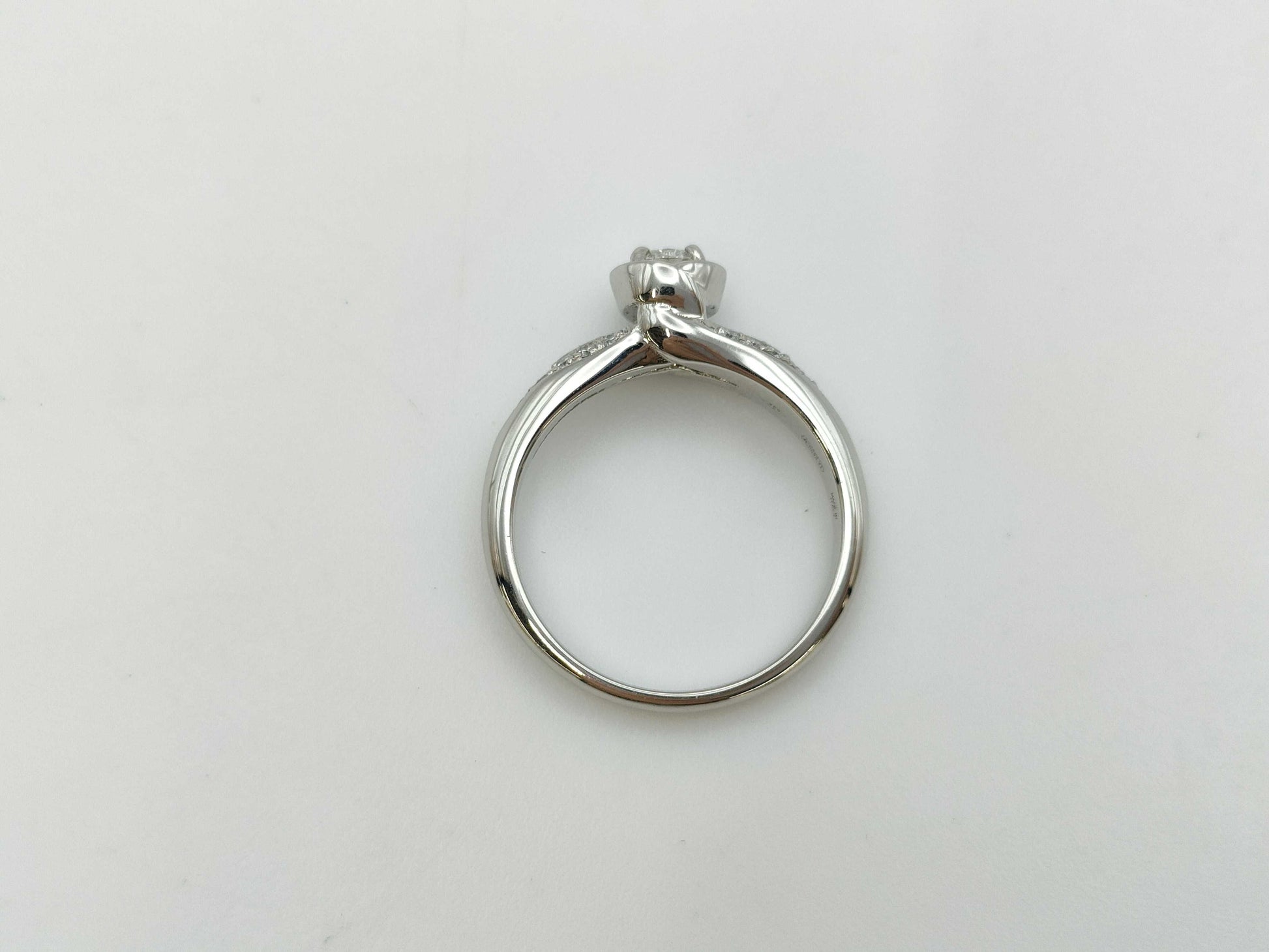 BVLGARI Solitaire Diamond PT950 5.0g Ring 