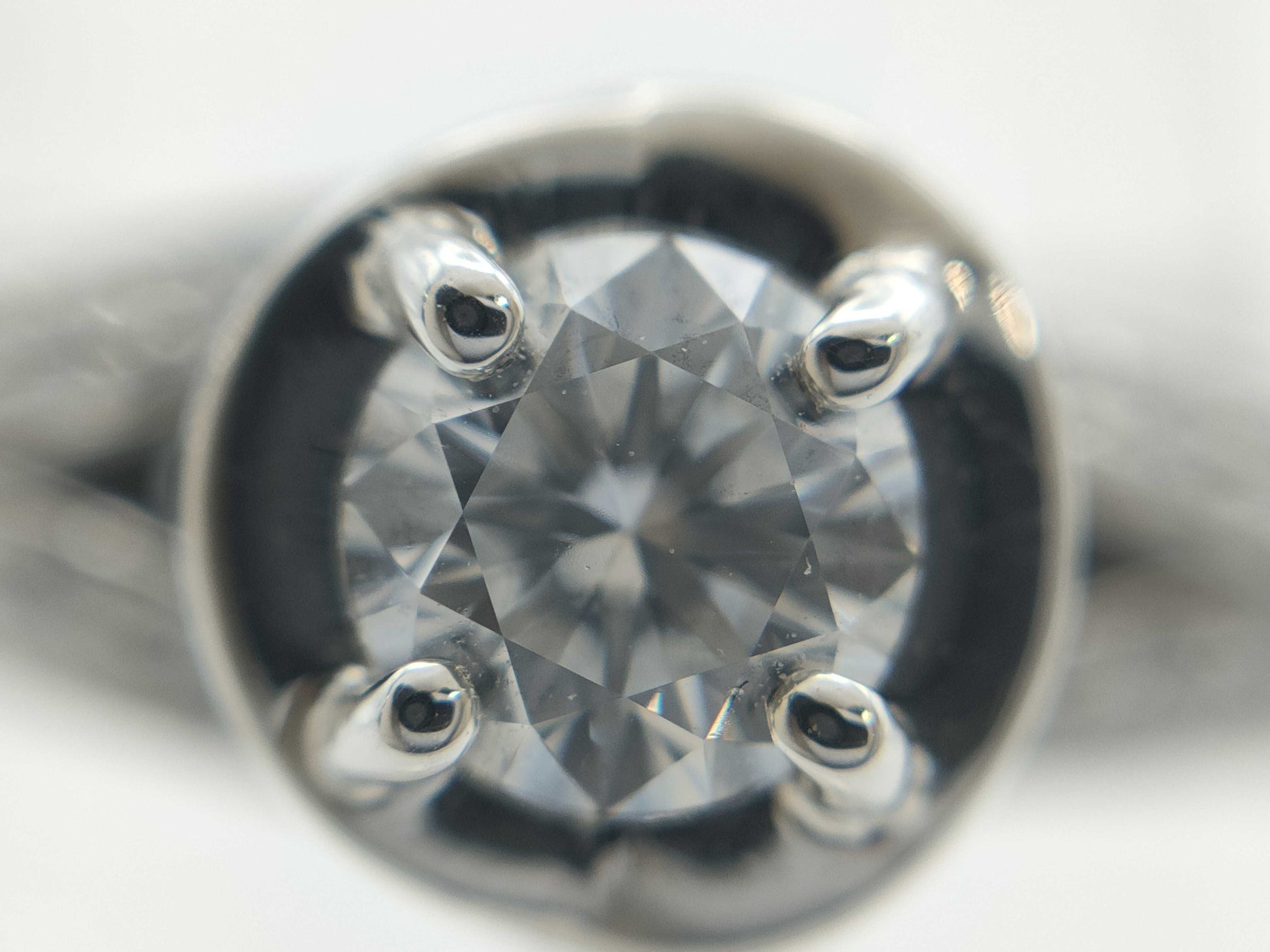 BVLGARI Solitaire Diamond PT950 5.0g Ring 