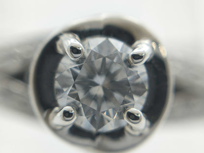 BVLGARI Solitaire Diamond PT950 5.0g Ring 