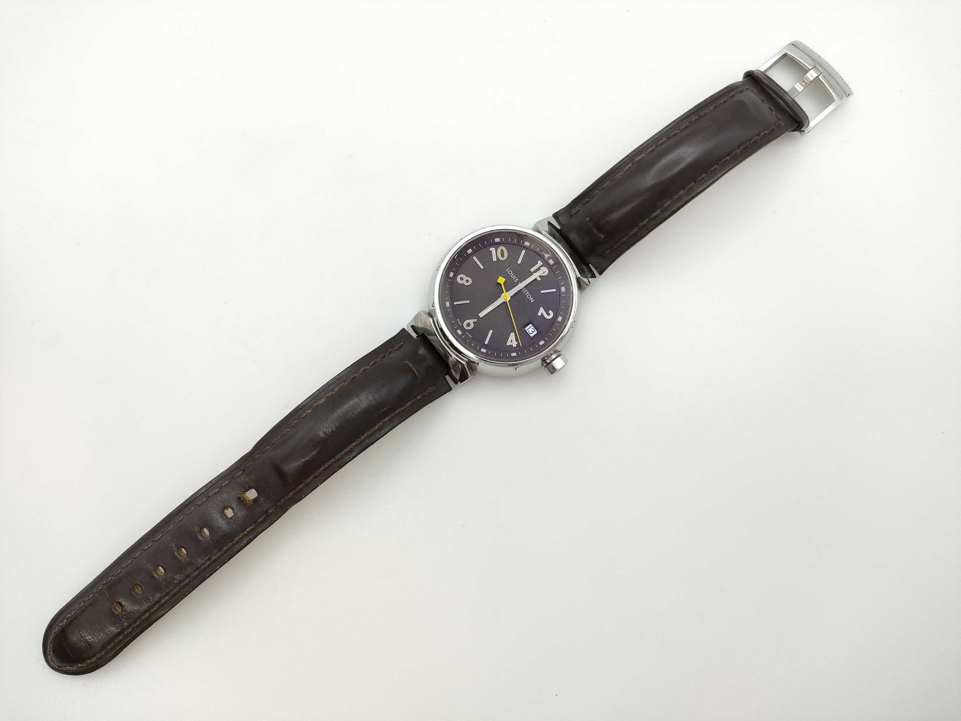 LOUIS VUITTON Tambour Q1311 CZ5485 Quartz Boys' Watch