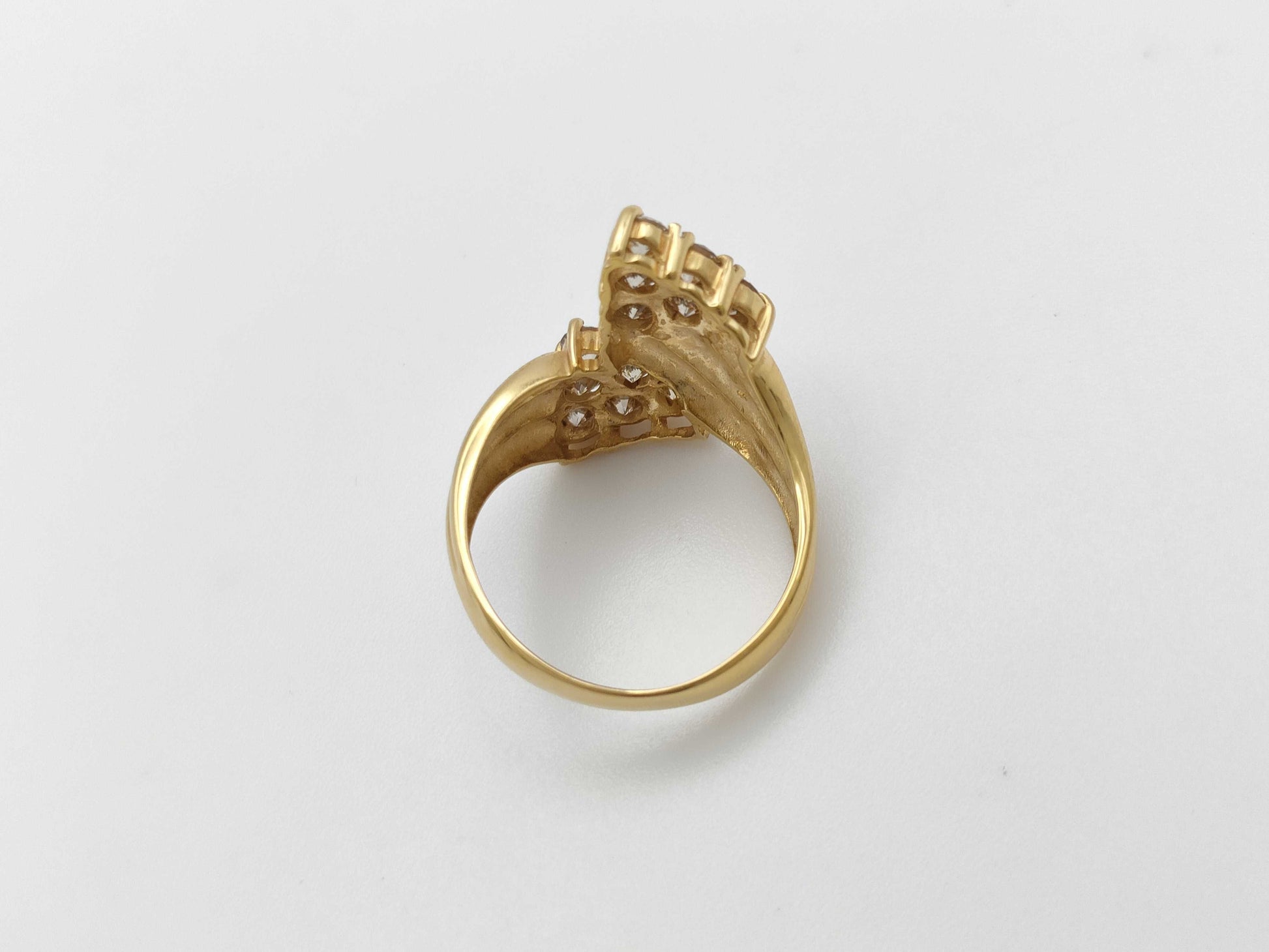 D1.03ct K18 3.9g Ring 