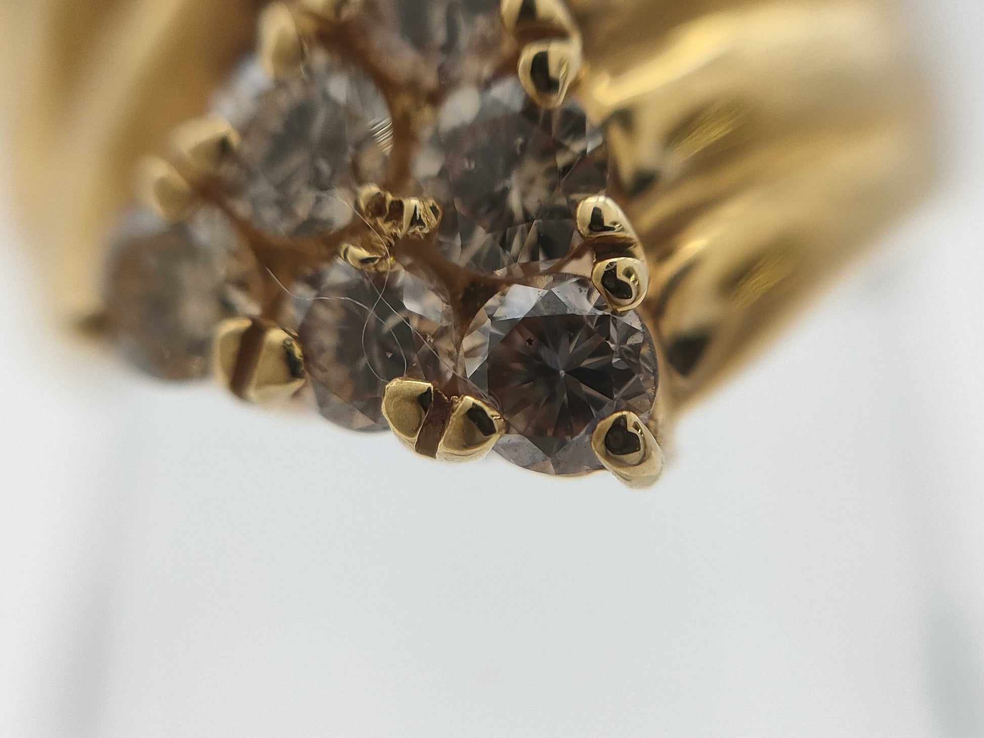 D1.03ct K18 3.9g Ring 