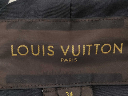 LOUIS VUITTON Brand Apparel Lamb Leather Jacket Blouson White #34 Jacket
