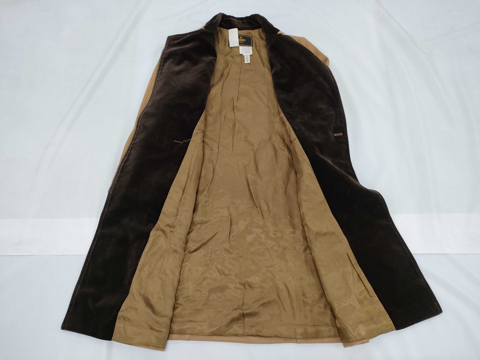 FENDI Brand Apparel Wool Coat Size 40 Tops Coat
