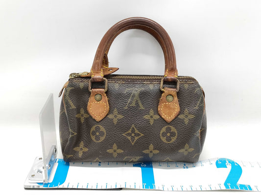 LOUIS VUITTON Monogram Louis Vuitton Monogram Brand Bag Mini Speedy M41534 Handbag