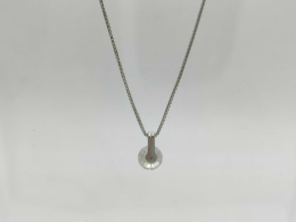 D1.012ct PT900/850 4.0g Necklace 