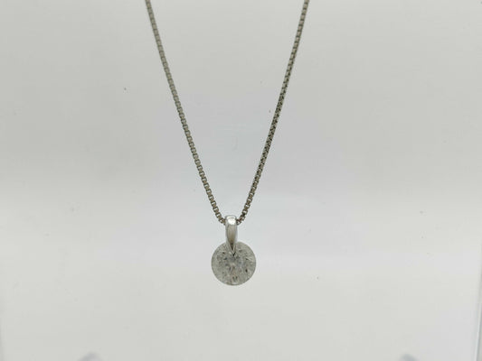 D1.012ct PT900/850 4.0g Necklace 