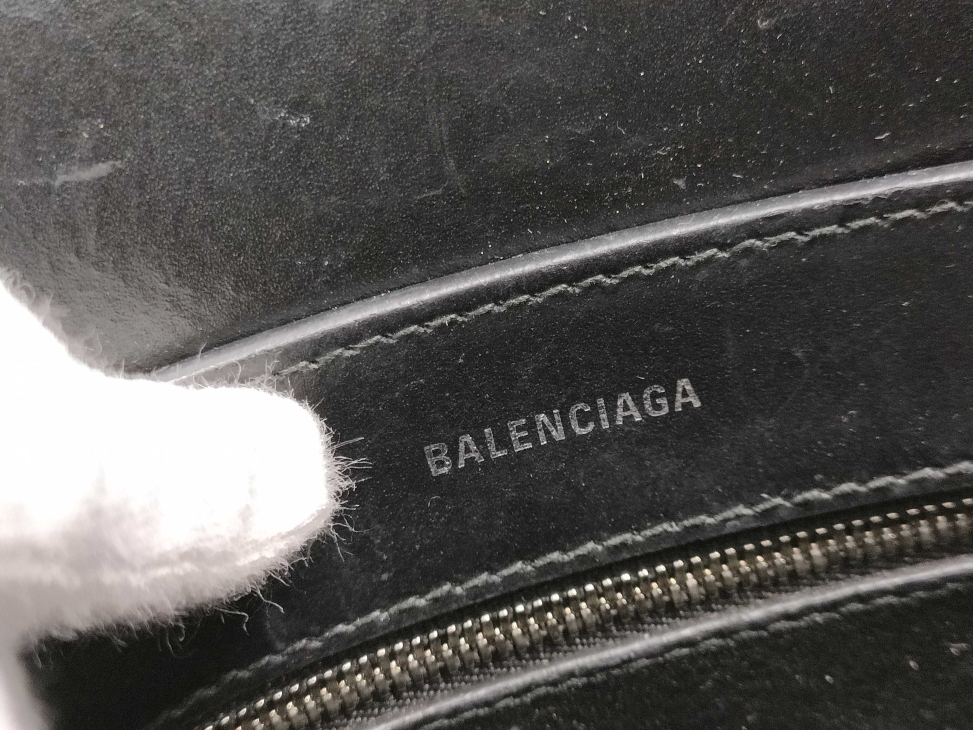 BALENCIAGA Everyday Shoulder Bag in Silver