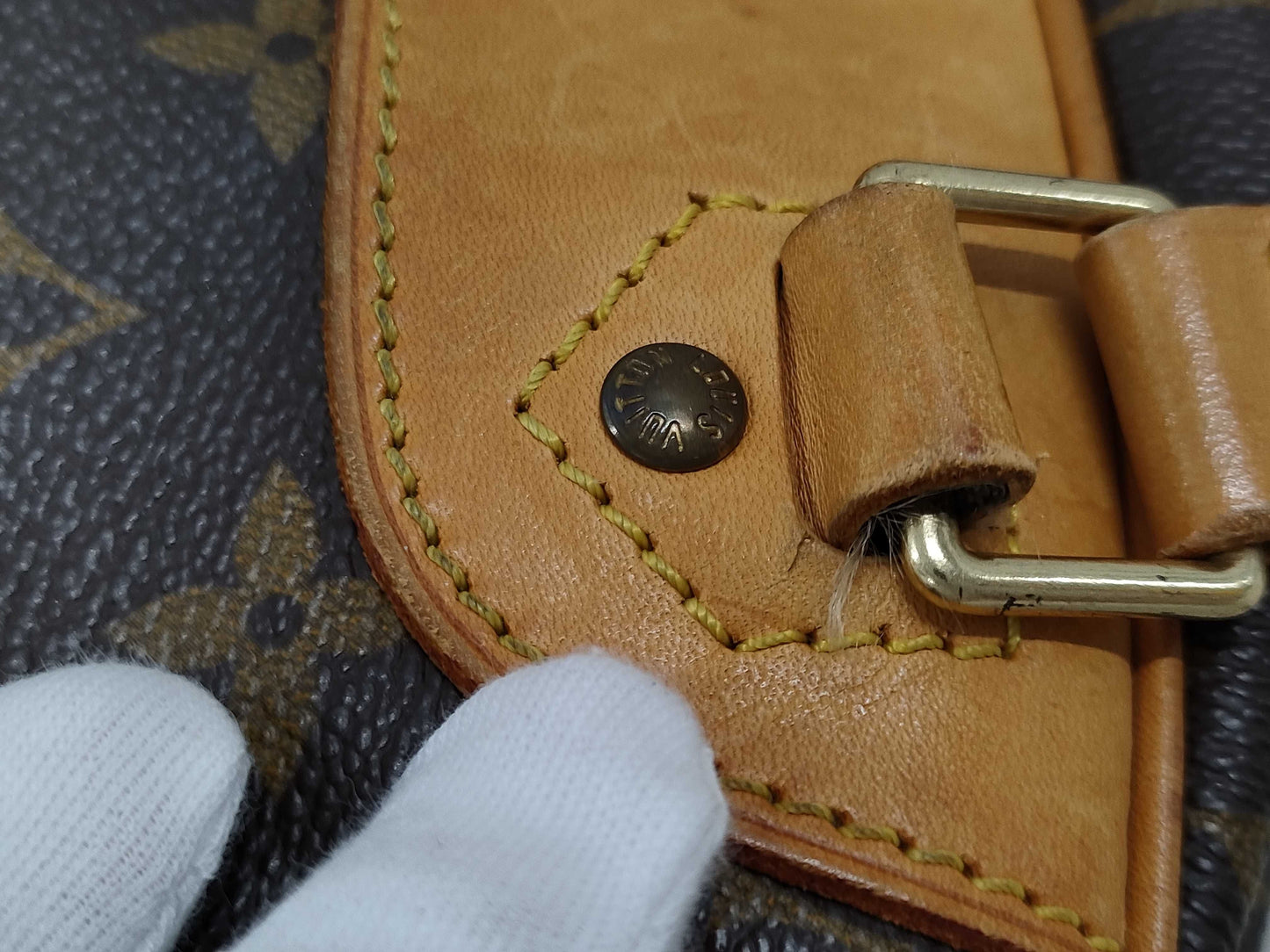 LOUIS VUITTON Epi Brand Bag Cannes SR0948 Handbag