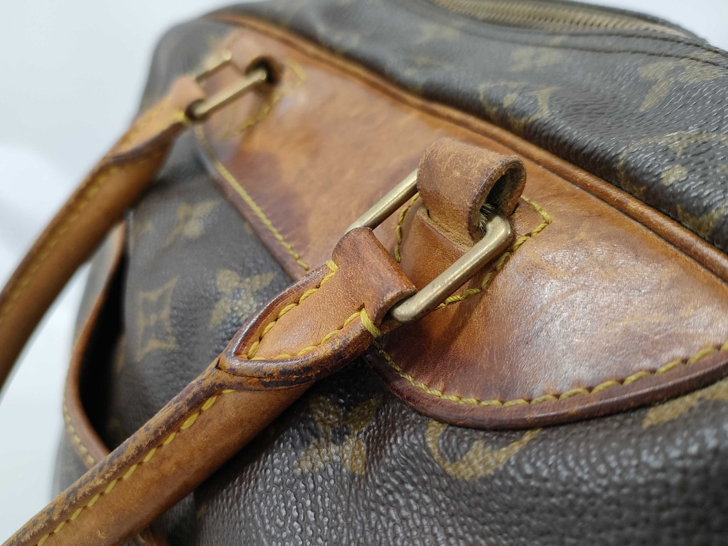 LOUIS VUITTON Monogram Brand Bag Deauville VI0934 Handbag