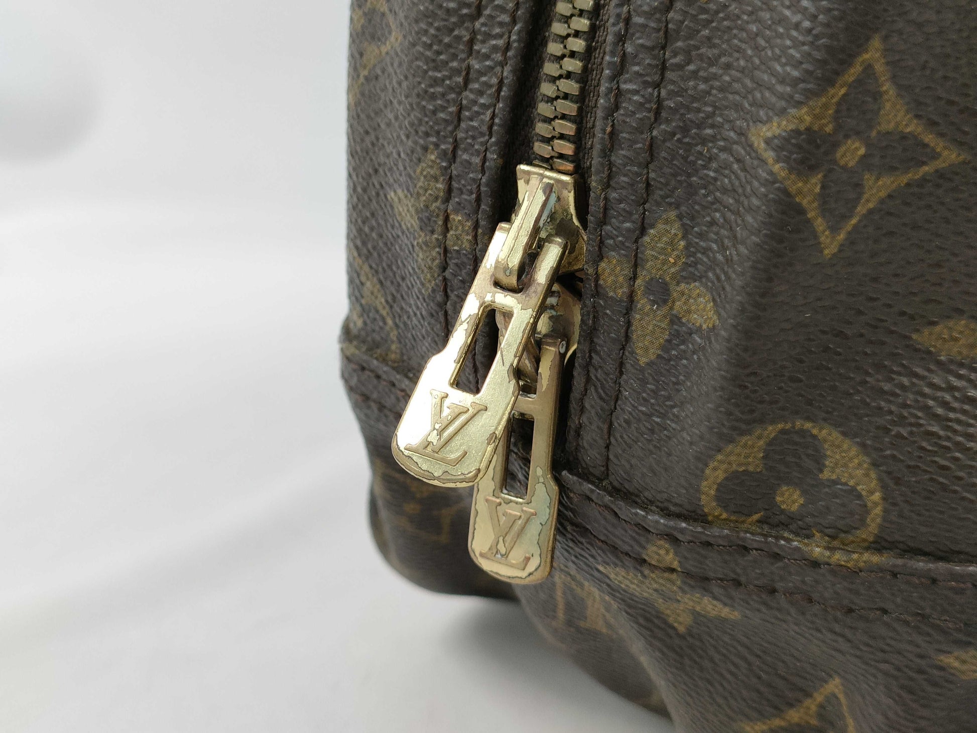 LOUIS VUITTON Monogram Brand Bag Deauville VI0934 Handbag
