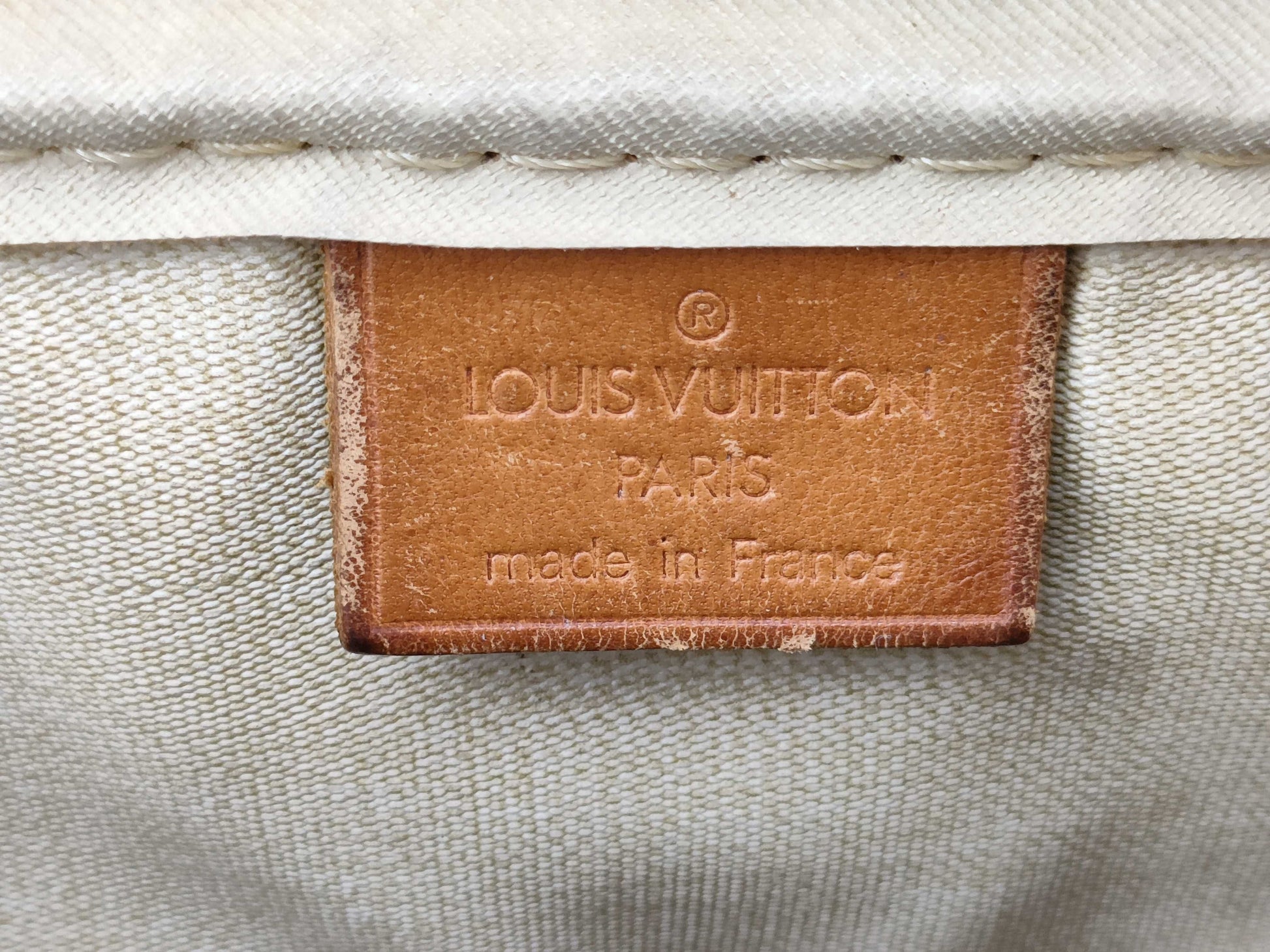 LOUIS VUITTON Monogram Brand Bag Deauville VI0934 Handbag