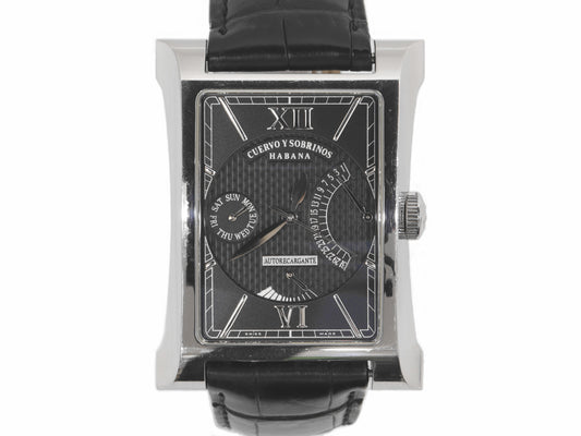 CUERVO Y SOBRINOS Esplendidos Mysterio Retrograde A2482/1 39584 Automatic Men's Watch