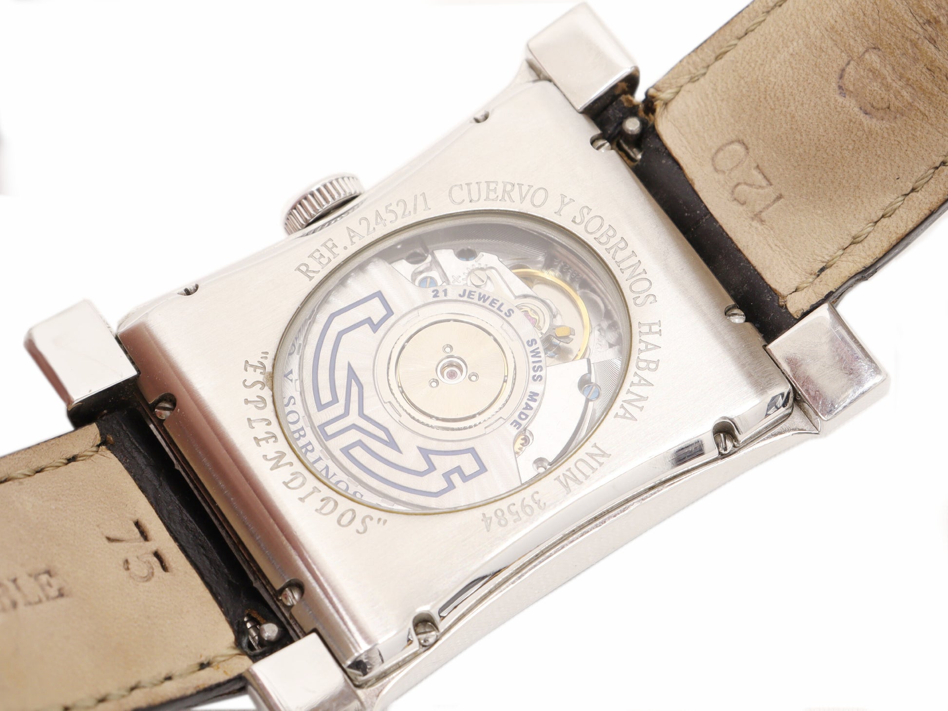 CUERVO Y SOBRINOS Esplendidos Mysterio Retrograde A2482/1 39584 Automatic Men's Watch