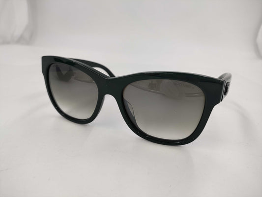  CHANEL CHANEL Coco Mark Sunglasses with Mirror Lenses A71233 Moss Green Matelasse Case Included Sunglasses/Eyeglasses