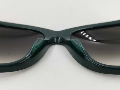  CHANEL CHANEL Coco Mark Sunglasses with Mirror Lenses A71233 Moss Green Matelasse Case Included Sunglasses/Eyeglasses