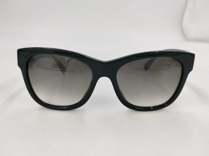  CHANEL CHANEL Coco Mark Sunglasses with Mirror Lenses A71233 Moss Green Matelasse Case Included Sunglasses/Eyeglasses