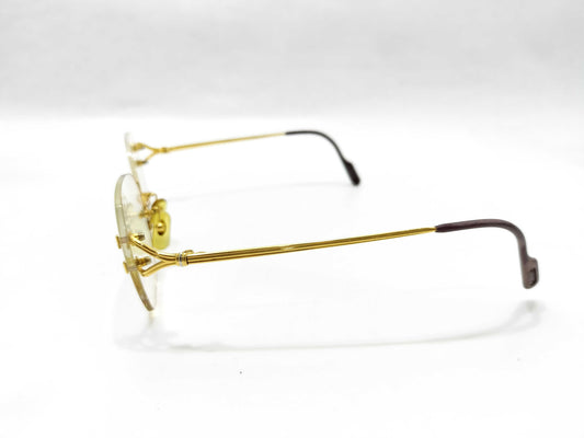 Cartier Trinity Rimless 135mm Glasses with Case