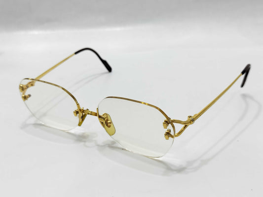 Cartier Trinity Rimless 135mm Glasses with Case