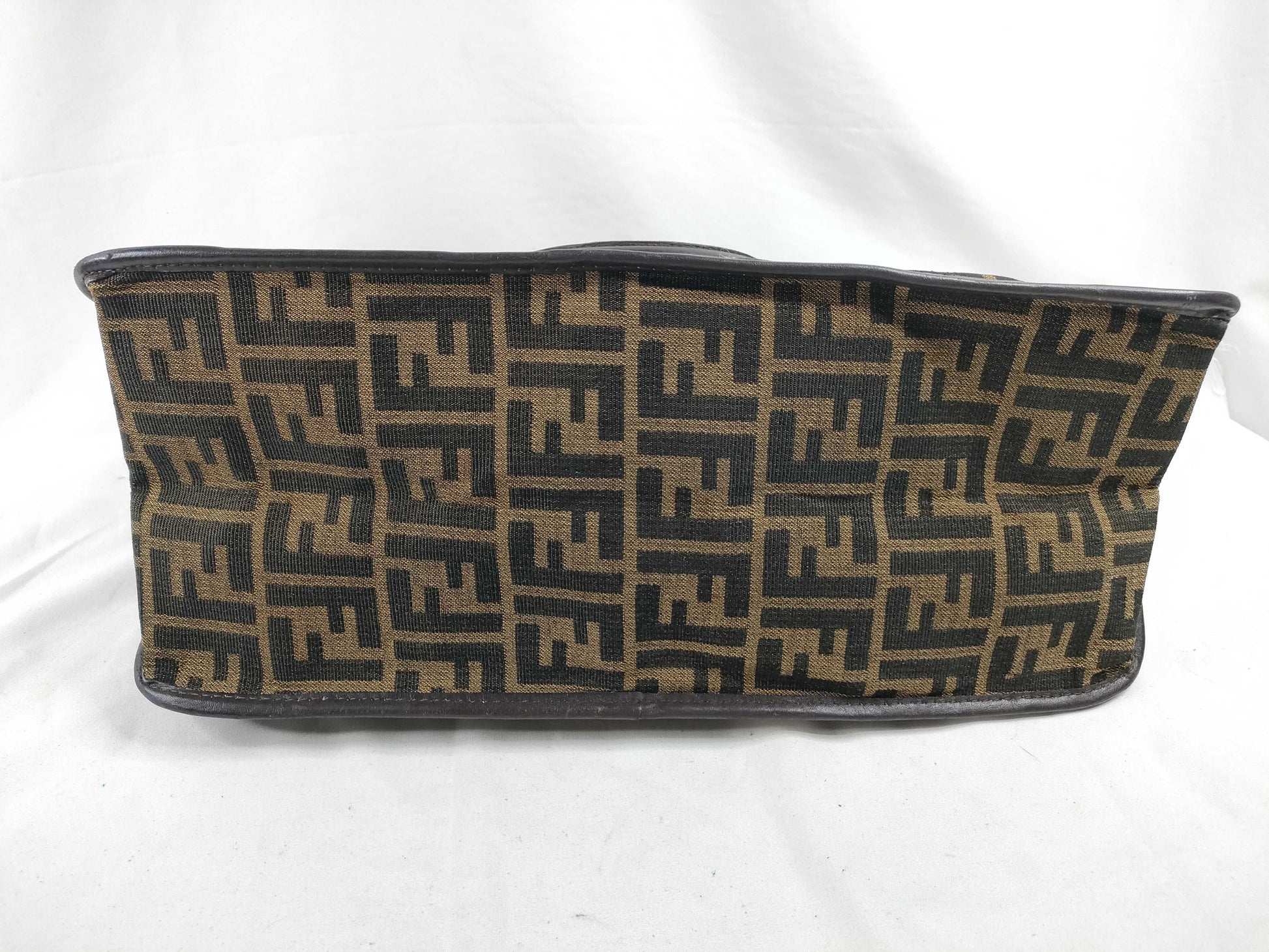 FENDI Zucca pattern FENDI handbag Zucca hardware handbag