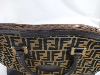 FENDI Zucca pattern FENDI handbag Zucca hardware handbag