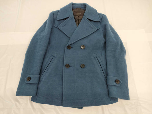 BURBERRY P-coat, Navy Blue, Size S