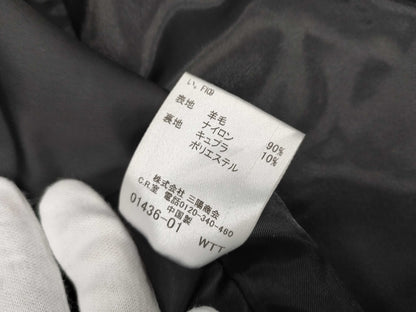 BURBERRY P-coat, Navy Blue, Size S