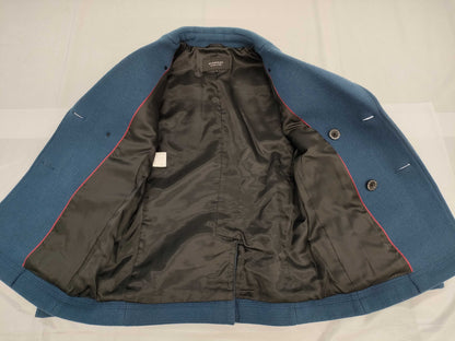 BURBERRY P-coat, Navy Blue, Size S