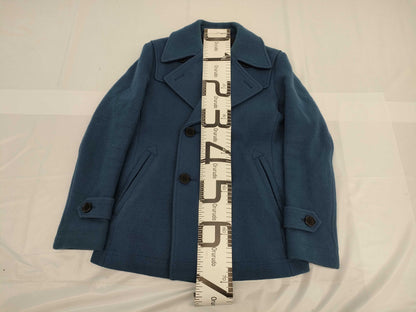 BURBERRY P-coat, Navy Blue, Size S