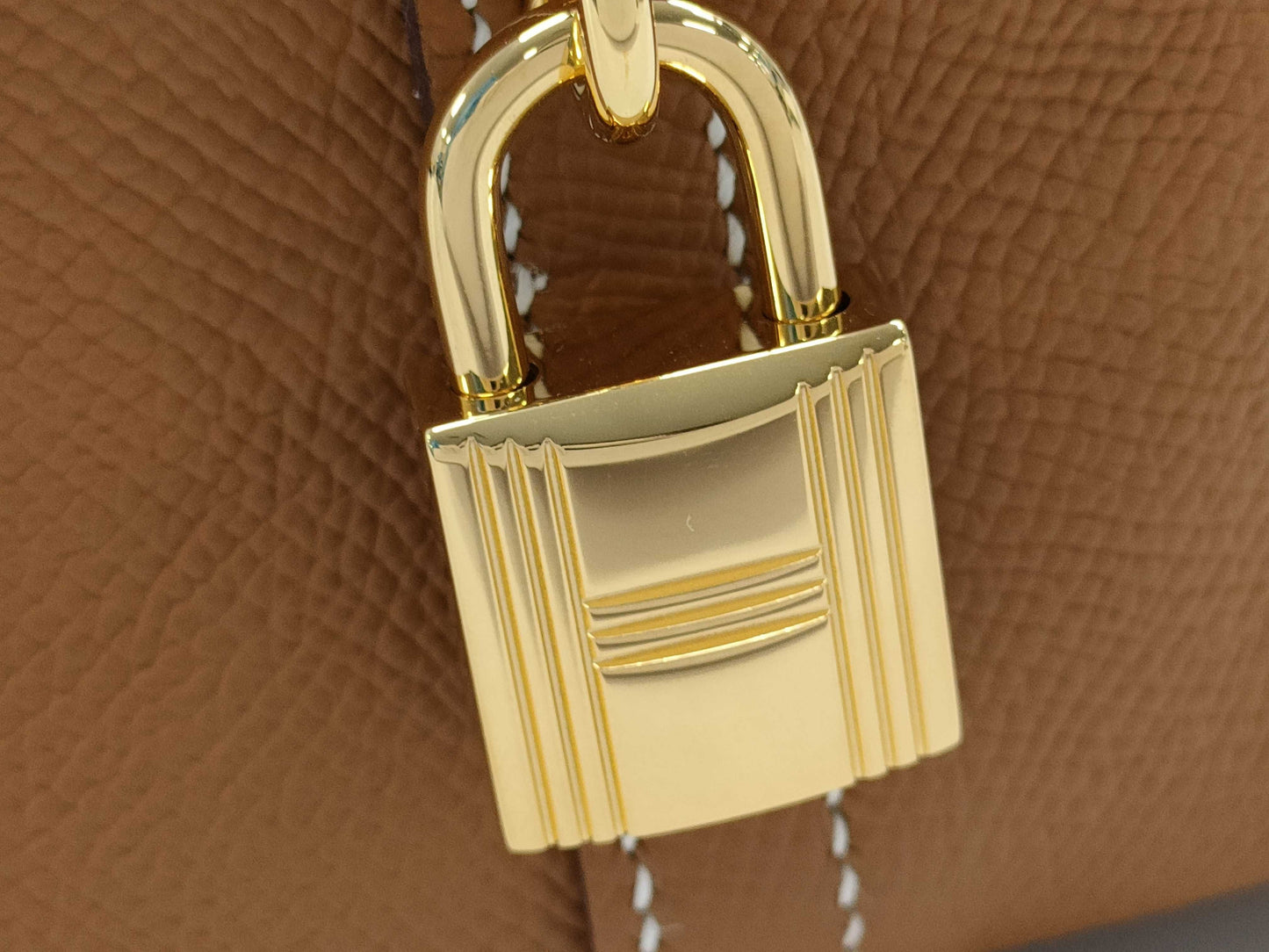 HERMES Bolide 1923 30 B Stamp Gold Hardware Handbag