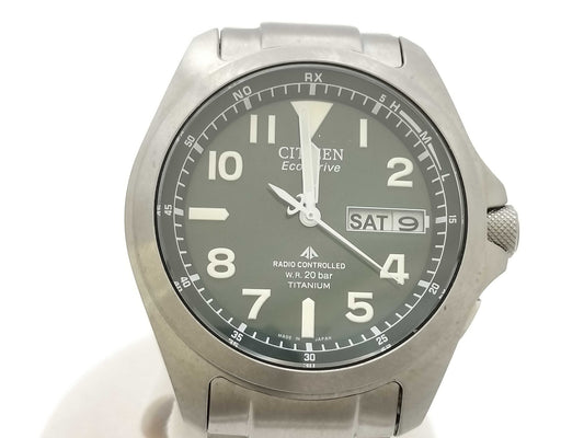 CITIZEN H100-S074398 9N1030025 Green Dial Men's Watch