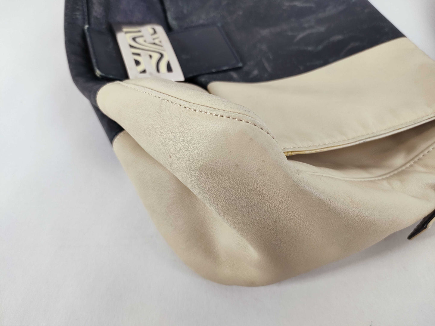 FENDI Mamma Bucket Two-Tone Shoulder Bag