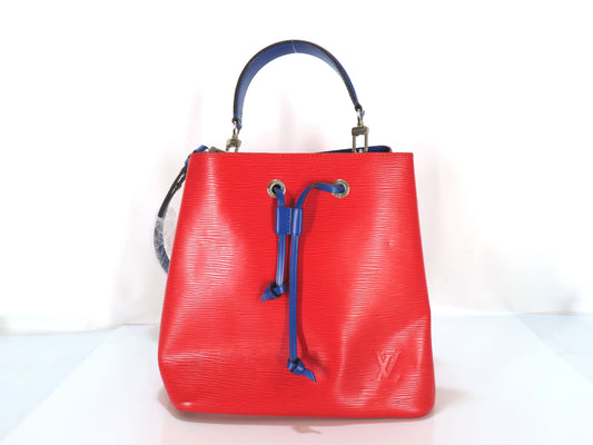 LOUIS VUITTON Epi Bag LOUIS VUITTON LV NeoNoe Epi Bag Red M54365 SR2178 Handbag Shoulder Bag 2-Way Bag