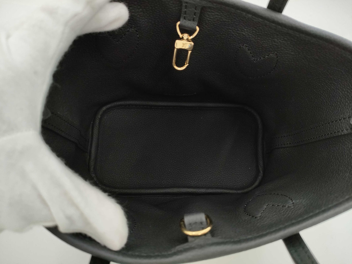 LOUIS VUITTON LV Monogram Neverfull Inside Out BB M12099 RFID Enabled Handbag/Shoulder Bag