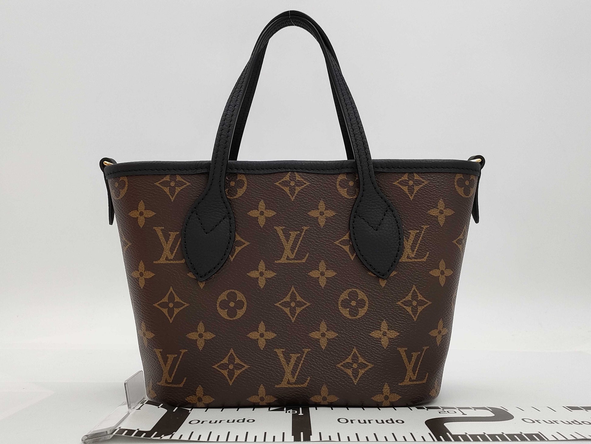 LOUIS VUITTON LV Monogram Neverfull Inside Out BB M12099 RFID Enabled Handbag/Shoulder Bag