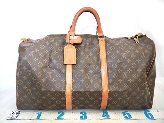 LOUIS VUITTON M41422 Monogram VUITTON Keepall 60 Boston Bag