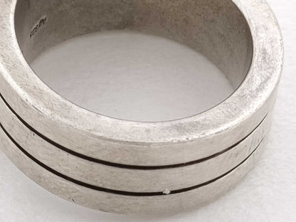 HERMES Silver 10.6g Ring