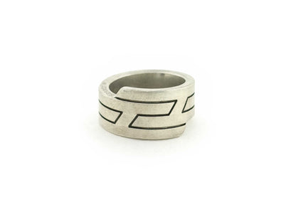 HERMES Silver 10.6g Ring