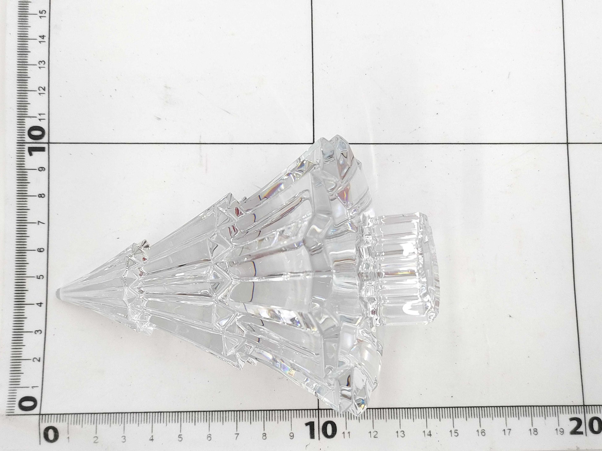 Baccarat Mille Nuits Crystal Figurine Christmas Tree Ornament